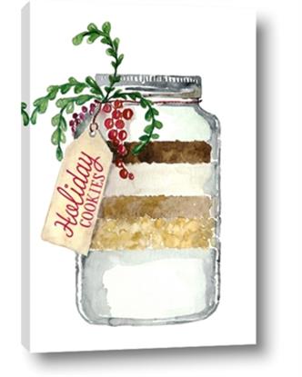 Picture of Holiday Cookies in a Jar